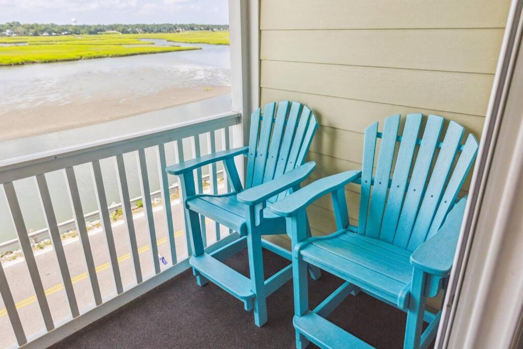Right Across Beach Pool View Private Balcony By Zen Living Short Term Rental Миртл-Бич Экстерьер фото